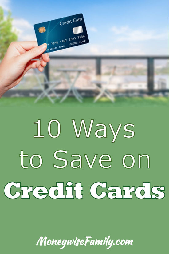 Save money on credit cards