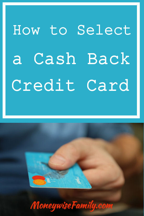 Cash Back Credit Card